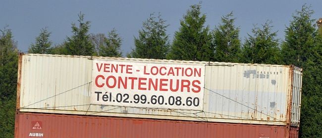 Vente et location de conteneurs 